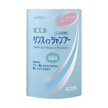 Kumano Cosmetics Шампунь слабокислотный против перхоти и зуда кожи головы Pharmaact, Cool, 350 мл, см/б (Kumano Cosmetics, Шампуни для волос)