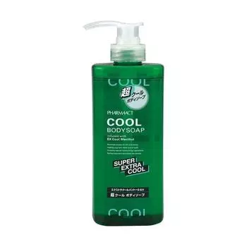 Kumano Cosmetics Жидкое мыло д/тела Pharmaact Extra Cool 600 мл. (Kumano Cosmetics, Жидкое мыло для тела)