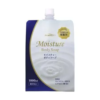 Kumano Cosmetics Жидкое мыло для тела увлажняющее Pharmaact, 1000 мл. (Kumano Cosmetics, Жидкое мыло для тела)