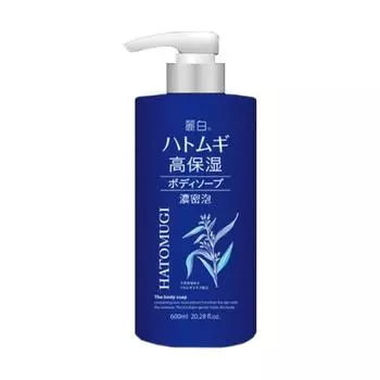 Kumano Cosmetics Жидкое мыло для тела увлажняющее Urarashiro HATOMUGI, 600 мл 1/16 (Kumano Cosmetics, Жидкое мыло для тела)