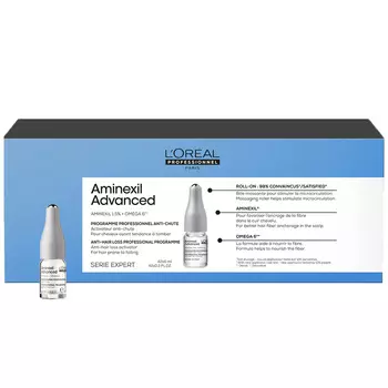L'oreal Professionnel Программа Aminexil Advanced от выпадения волос, 42 ампулы х 6 мл (L'oreal Professionnel, Serie Expert)