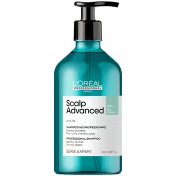 L'oreal Professionnel Шампунь Scalp Advanced для жирных волос, 500 мл (L'oreal Professionnel, Serie Expert)