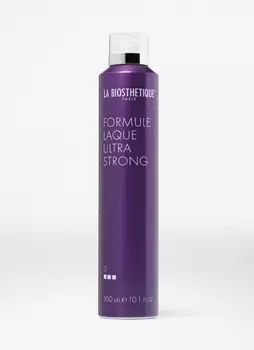 La Biosthetique Аэрозольный лак экстрасильной фиксации Formule Laque Ultra Strong, 300 мл (La Biosthetique, Finish)