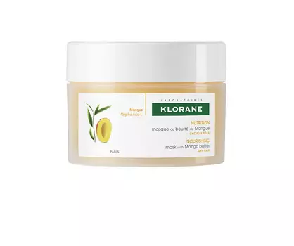 Klorane Маска с маслом Манго для сухих, поврежденных волос 150мл (Klorane, Dry Hair)
