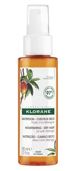 Klorane Масло Манго для сухих волос, 100 мл (Klorane, Dry Hair)