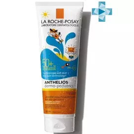 La Roche-Posay Детский солнцезащитный гель с технологией нанесения на влажную кожу Dermo-Pediatrics Wet Skin SPF 50+/PPD 25, 250 мл (La Roche-Posay, Anthelios)