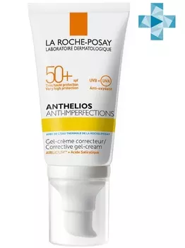 La Roche-Posay Гель-крем для жирной, проблемной и склонной к акне кожи лица SPF 50+, 50 мл (La Roche-Posay, Anthelios)