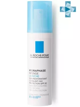 La Roche-Posay Интенсивный увлажняющий крем для сухой кожи лица UV Intense Riche SPF 20, 50 мл (La Roche-Posay, Hydraphase)