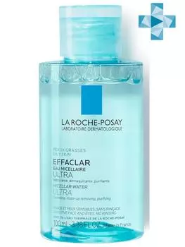 La Roche-Posay Мицеллярная вода для жирной и проблемной кожи Ultra, 100 мл (La Roche-Posay, Effaclar)