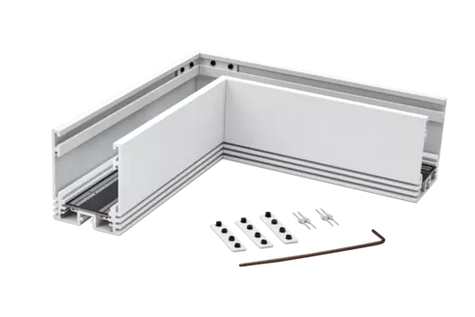 Угол для низковольтного трека SY SY-601901-CN-WH