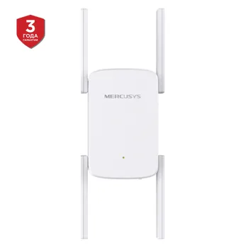 Усилитель сигнала (репитер) Mercusys ME50G, 802.11a/b/g/n/ac, 2.4 / 5 ГГц, 1.9 Гбит/с, LAN: 1x1 Гбит/с, внешних антенн: 4