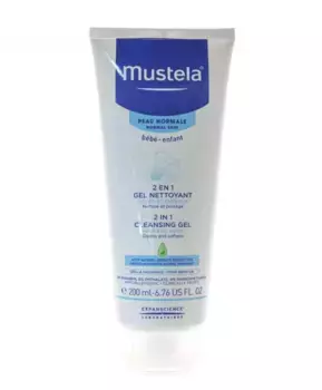 Mustela Bebe Гель для купания 2 в 1, 200 мл
