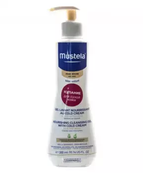 Mustela Bebe Питательный гель для купания с кольд-кремом, 300 мл