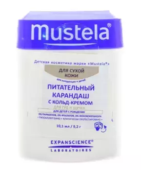 Mustela Bebe Питательный карандаш с кольд-кремом, 10.1 мл