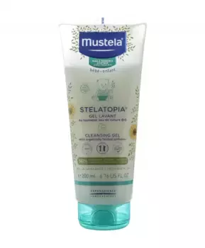 Mustela Очищающий гель для купания "Stelatopia", 200 мл
