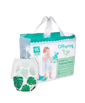 Offspring трусики-подгузники, XL 12-20 кг. 30 шт. расцветка Тропики