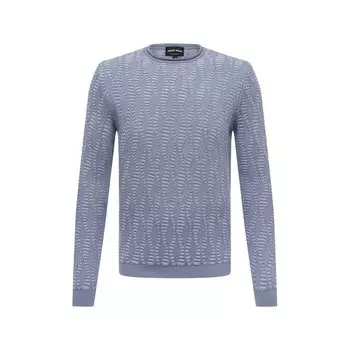 Хлопковый свитер Giorgio Armani