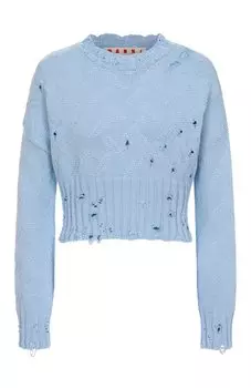 Хлопковый свитер Marni