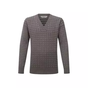 Хлопковый свитер Zegna