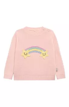 Хлопковый пуловер Stella McCartney