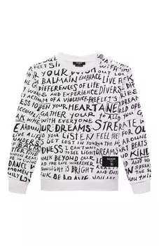 Хлопковый свитшот Balmain