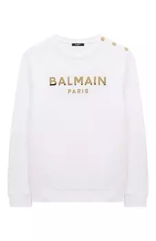 Хлопковый свитшот Balmain