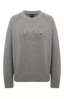 Хлопковый свитшот BOSS