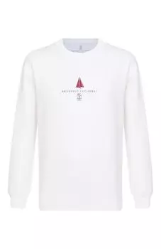Хлопковый свитшот Brunello Cucinelli