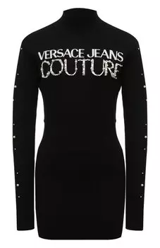 Хлопковый пуловер Versace Jeans Couture