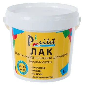 Лак для жидких обоев Paritet