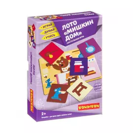 Настольная игра BONDIBON Лото Мишкин дом