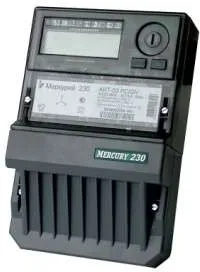 Счетчик электроэнергии Меркурий М0000051820 230 АRT-02 СN трехфазный многотарифный, 10(100), кл.точ. 1.0/2.0, Щ, ЖКИ, CAN/RS485, 2 тарифа МСК (230ART0