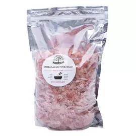 Epsom.pro Розовая гималайская соль крупная Himalayan Pink Salt, 1 кг (Epsom.pro, Для ванны)