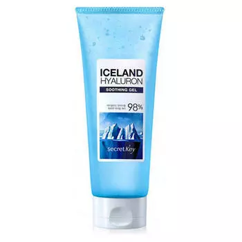 Secret key Гель для тела увлажняющий с гиалуроновой кислотой Iceland Hyaluron Soothing Gel, 200 мл (Secret key, Body / Hair)