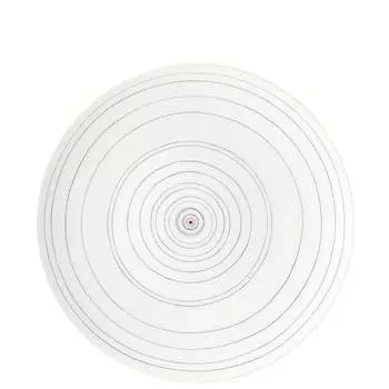 Rosenthal Тарелка 28 см белая Stripes 2.0 TAC Gropius Rosenthal