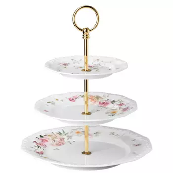 Rosenthal Этажерка 3-ярусная Maria Pink Rose Rosenthal