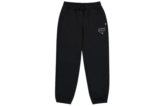 Трикотажные спортивные штаны женские черные New Balance