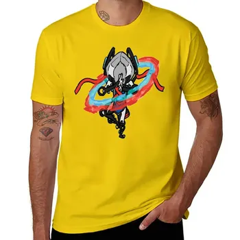 Футболка Nezha Warframe Vintage Oversize Anime Slim Fit Футболки для мужчин с коротким рукавом Vintage Mens Oversize Топы Футболки Одежда XS