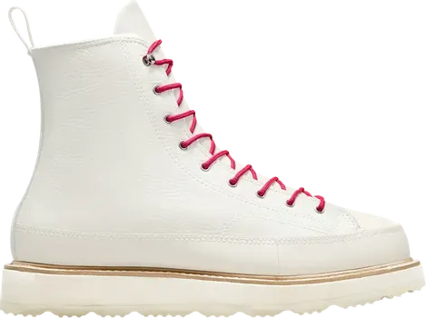 Кроссовки Converse Chuck Taylor Crafted Boot Egret Natural Ivory, белый