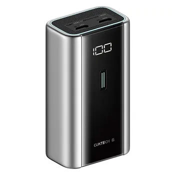 Портативный аккумулятор (Powerbank) CUKTECH PB060, 6000 мА·ч, 2xUSB, 3А, Type-C, серый (CUKPB060GLSL)