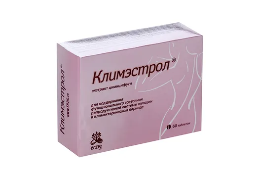 Климэстрол, 60 шт, таблетки покрытые оболочкой
