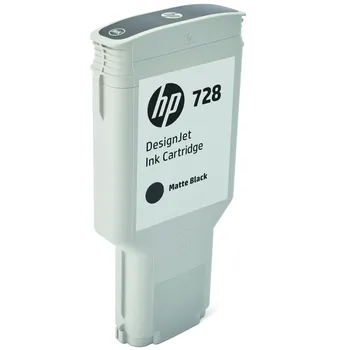 Картридж струйный HP 728 (F9J68A), черный, оригинальный, объем 300 мл для HP HP DesignJet T730 / T830