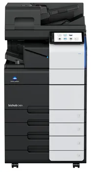 МФУ лазерный Konica Minolta bizhub C451i, A3, цветной, 45 стр/мин (A4 ч/б), 45 стр/мин (A4 цв.), 22 стр/мин (A3 ч/б), 22 стр/мин (A3 цв.), 1200x1200 dpi, дуплекс, ДАПД-300 листов, сетевой, USB, черный/серый, требуется запуск через АСЦ (ADXK021)
