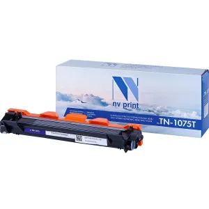 Картридж лазерный NV Print NV-TN1075T (TN-1075), черный, 1000 страниц, совместимый для Brother DCP-1510R/DCP-1512R/DCP-1610WR/DCP-1612WR, HL-1110R/HL-1112R/HL-1210WR/HL-1212WR, MFC-1810R/MFC-1815R/MFC-1912WR