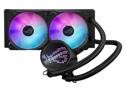 Жидкостное охлаждение Asus ROG RYUO III 240 ARGB для Socket 115x/1200/1700/AM5/AM4, 2x12 см, ARGB (90RC00J1-M0UAY0)