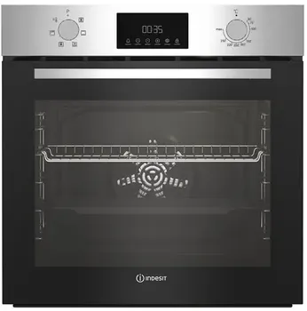 Духовой шкаф электрический Indesit IFE 3644 J IX, серебристый (IFE 3644 J IX)