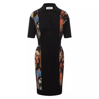 Шерстяное платье Lanvin