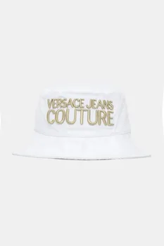 Хлопковая шляпа Versace Jeans Couture, белый