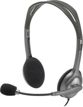 Проводная гарнитура Logitech H111, черная