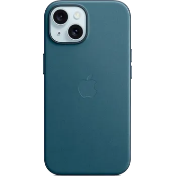 Чехол-крышка Apple FineWoven Case with MagSafe для Apple iPhone 15, синий (MT3G3)